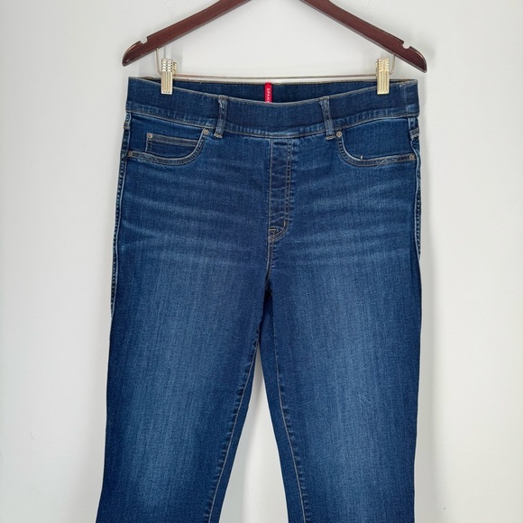 Spanx Skinny Jeans Pull On Stretchy Ankle Blue Women’s XL - Picture 2 of 11